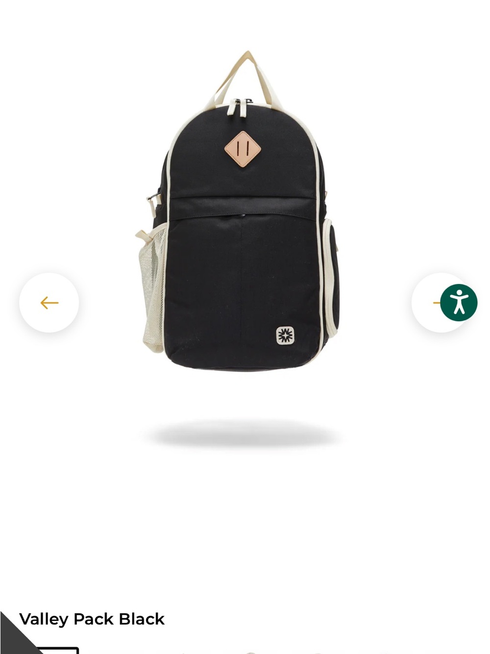 Walker Family Goods Valley Pack Black Backpack